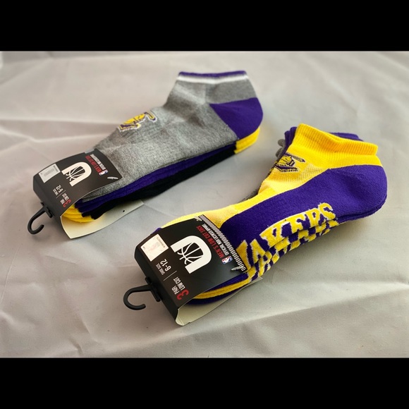 LA Laker ankle socks - Picture 2 of 2